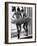 Ballerinas on Window Sill in Rehearsal Room at George Balanchine's School of American Ballet-Alfred Eisenstaedt-Framed Photographic Print