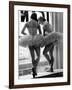 Ballerinas on Window Sill in Rehearsal Room at George Balanchine's School of American Ballet-Alfred Eisenstaedt-Framed Photographic Print