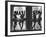 Ballerinas Standing on Window Sill in Rehearsal Room, George Balanchine's School of American Ballet-Alfred Eisenstaedt-Framed Photographic Print