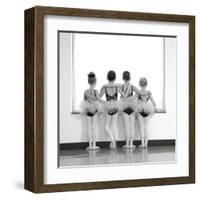 Ballerinas-null-Framed Art Print