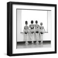 Ballerinas-null-Framed Art Print