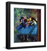 Ballerinas-Edgar Degas-Framed Art Print