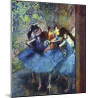 Ballerinas-Edgar Degas-Mounted Art Print