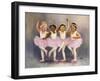 Ballerinas-Dianne Dengel-Framed Giclee Print