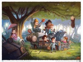 firefly wall art at