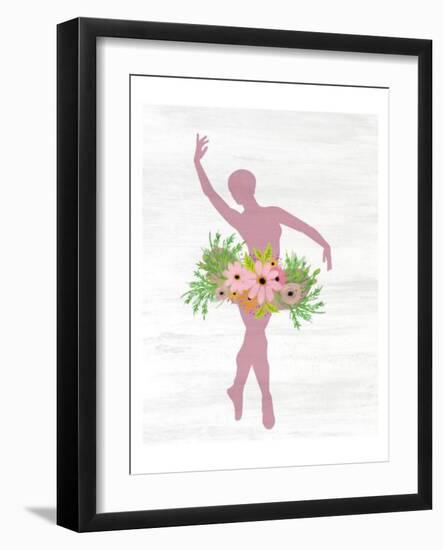Ballet All Day 1-Kimberly Allen-Framed Art Print