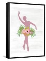 Ballet All Day 1-Kimberly Allen-Framed Stretched Canvas