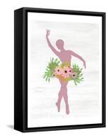 Ballet All Day 1-Kimberly Allen-Framed Stretched Canvas