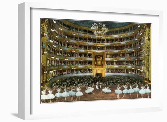 Ballet at La Scala-null-Framed Art Print