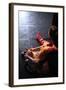 Ballet behind the Scenes-Anna Jurkovska-Framed Photographic Print