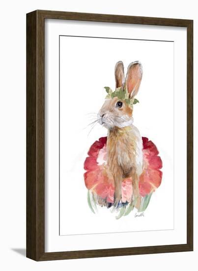 Ballet Bunny I-Lanie Loreth-Framed Art Print