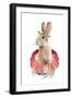 Ballet Bunny I-Lanie Loreth-Framed Art Print