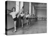 Ballet Class for Youngsters Who Aspire to Roles in the Corps De Ballet of the Vienna Opera House-Ralph Crane-Stretched Canvas