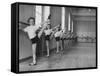 Ballet Class for Youngsters Who Aspire to Roles in the Corps De Ballet of the Vienna Opera House-Ralph Crane-Framed Stretched Canvas