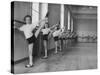 Ballet Class for Youngsters Who Aspire to Roles in the Corps De Ballet of the Vienna Opera House-Ralph Crane-Stretched Canvas