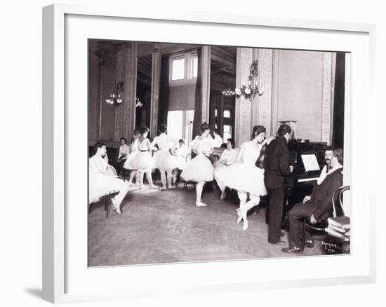 Ballet Class-null-Framed Photographic Print