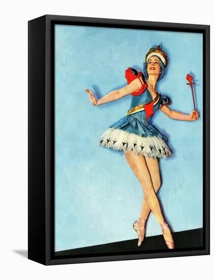 "Ballet Comes to Main Street," November 21, 1942-Constance Bannister-Framed Stretched Canvas