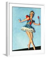 "Ballet Comes to Main Street," November 21, 1942-Constance Bannister-Framed Giclee Print