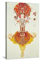 Ballet Costume for "The Firebird," by Stravinsky-Leon Bakst-Stretched Canvas