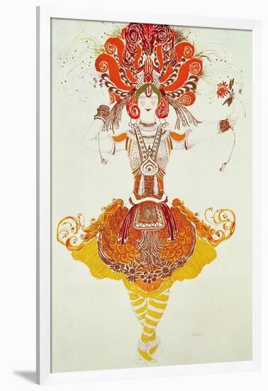 Ballet Costume for "The Firebird," by Stravinsky-Leon Bakst-Framed Giclee Print