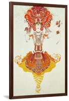 Ballet Costume for "The Firebird," by Stravinsky-Leon Bakst-Framed Giclee Print