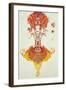 Ballet Costume for "The Firebird," by Stravinsky-Leon Bakst-Framed Giclee Print