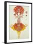 Ballet Costume for "The Firebird," by Stravinsky-Leon Bakst-Framed Giclee Print