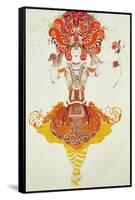 Ballet Costume for "The Firebird," by Stravinsky-Leon Bakst-Framed Stretched Canvas