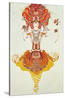 Ballet Costume for "The Firebird," by Stravinsky-Leon Bakst-Stretched Canvas