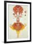 Ballet Costume for "The Firebird," by Stravinsky-Leon Bakst-Framed Giclee Print