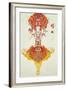 Ballet Costume for "The Firebird," by Stravinsky-Leon Bakst-Framed Giclee Print