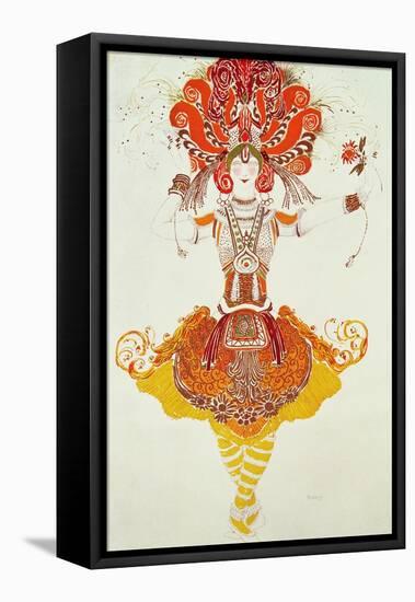 Ballet Costume for "The Firebird," by Stravinsky-Leon Bakst-Framed Stretched Canvas