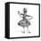 Ballet Costume-Martin-Framed Stretched Canvas
