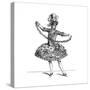 Ballet Costume-Martin-Stretched Canvas