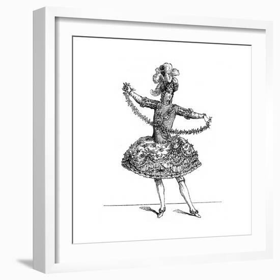 Ballet Costume-Martin-Framed Giclee Print