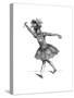 Ballet Costume-Martin-Stretched Canvas