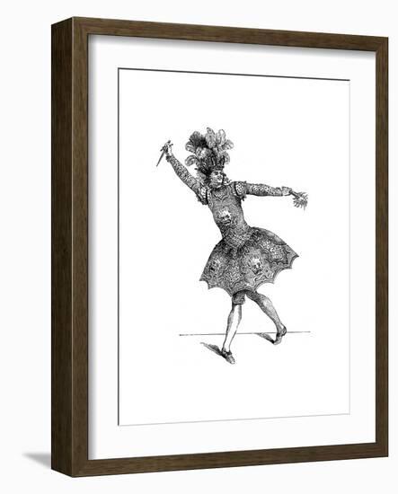 Ballet Costume-Martin-Framed Giclee Print