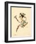 Ballet Dancer and Choreograf Michel Fokine (From: Russian Ballet in Caricature), 1902-1905-Nikolai Gustavovich Legat-Framed Giclee Print