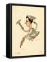 Ballet Dancer and Choreograf Michel Fokine (From: Russian Ballet in Caricature), 1902-1905-Nikolai Gustavovich Legat-Framed Stretched Canvas