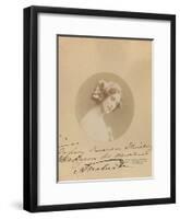 Ballet Dancer Anna Pavlova, 1912-Karl August Fischer-Framed Giclee Print