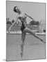 Ballet Dancer Cyd Charisse Who Aspires to be a Movie Star at Santa Monica Beach-Peter Stackpole-Mounted Premium Photographic Print