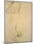 Ballet Dancer from Behind, 19th Century-Edgar Degas-Mounted Premium Giclee Print