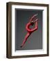 Ballet Dancer in Red Leotard-Erik Isakson-Framed Photographic Print