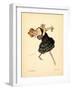 Ballet Dancer Marie Petipa (From: Russian Ballet in Caricature), 1902-1905-Nikolai Gustavovich Legat-Framed Giclee Print