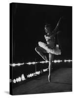 Ballet Dancer Mia Slavenska Performing in the Ballet "Arabian Nights."-Gordon Parks-Stretched Canvas