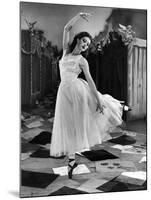 Ballet Dancer Moira Shearer's Solo Dance in Scene from British Ballet Film "Red Shoes"-Nat Farbman-Mounted Premium Photographic Print