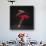 Ballet Dancer Red Tutu-null-Mounted Art Print displayed on a wall