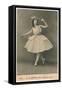 Ballet Dancer Vera Karalli in the Ballet Swan Lake, C. 1910-null-Framed Stretched Canvas