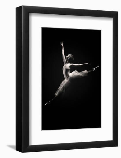 Ballet Dancer-null-Framed Art Print