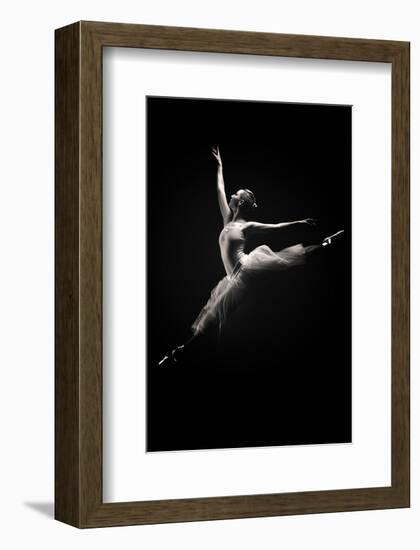 Ballet Dancer-null-Framed Art Print